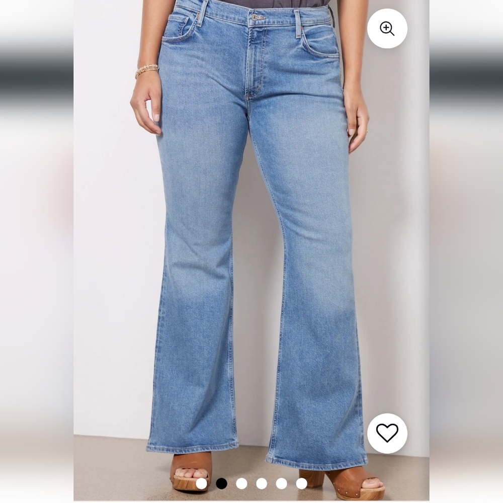 Citizens Of Humanity Light Blue Flare Jeans